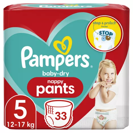 PAMPERS BABY DRY PANTS S 86
